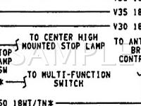 1994 Plymouth Acclaim  2.5 L4 FLEX Wiring Diagram
