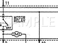 1995 Dodge Avenger ES 2.5 V6 GAS Wiring Diagram