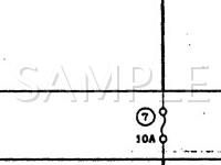 1995 Chrysler Sebring LX 2.0 L4 GAS Wiring Diagram