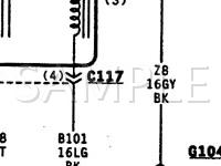 1995 Dodge B3500 VAN Sportsman 5.2 V8 GAS Wiring Diagram
