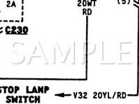 1995 Dodge B3500 VAN  5.9 V8 GAS Wiring Diagram