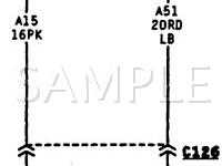 1995 Dodge Stratus ES 2.4 L4 GAS Wiring Diagram