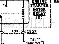 1995 Dodge Stratus  2.0 L4 GAS Wiring Diagram