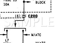 1995 Dodge Intrepid ES 3.5 V6 GAS Wiring Diagram