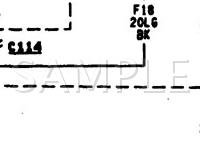 1995 Dodge Neon Sport 2.0 L4 GAS Wiring Diagram