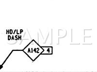 1995 Dodge Caravan C/V 3.0 V6 GAS Wiring Diagram