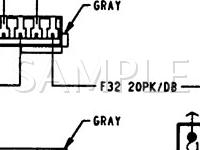 1995 Chrysler Town & Country  3.8 V6 GAS Wiring Diagram
