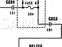 1996 Dodge Intrepid ES 3.5 V6 GAS Wiring Diagram