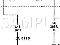 1996 Dodge Dakota  5.2 V8 CNG Wiring Diagram