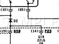 1996 Plymouth Voyager  3.0 V6 GAS Wiring Diagram