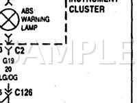 1997 Chrysler Cirrus LX 2.5 V6 GAS Wiring Diagram