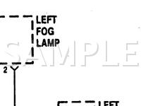 1997 Dodge Intrepid  3.3 V6 GAS Wiring Diagram
