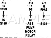 1997 Chrysler Intrepid  3.3 V6 GAS Wiring Diagram