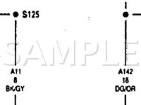 1997 Dodge Neon  2.0 L4 GAS Wiring Diagram