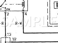 1997 Dodge Avenger  2.0 L4 GAS Wiring Diagram