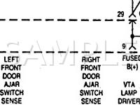 1997 Dodge Grand Caravan SE 3.3 V6 GAS Wiring Diagram