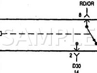 1997 Dodge B2500 VAN Sportsman 5.2 V8 GAS Wiring Diagram