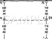 1999 Dodge RAM 3500 VAN  5.2 V8 CNG Wiring Diagram