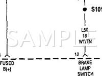 1999 Plymouth Neon  2.0 L4 GAS Wiring Diagram