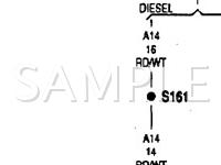 1999 Dodge RAM 1500 Pickup  3.9 V6 GAS Wiring Diagram