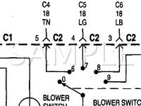 1999 Chrysler Sebring JX 2.5 V6 GAS Wiring Diagram
