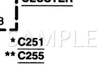2001 Ford Crown Victoria  4.6 V8 GAS Wiring Diagram