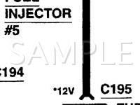 2001 Ford Excursion  6.8 V10 GAS Wiring Diagram
