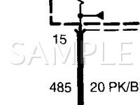 2003 Ford Escape  2.0 L4 GAS Wiring Diagram