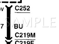 2003 Ford ZX2  2.0 L4 GAS Wiring Diagram