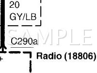 2003 Lincoln Navigator  5.4 V8 GAS Wiring Diagram
