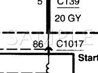 2003 Lincoln LS  3.0 V6 GAS Wiring Diagram