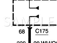2003 Ford Mustang Mach 1 4.6 V8 GAS Wiring Diagram