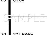 2003 Mercury Sable  3.0 V6 GAS Wiring Diagram