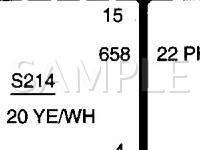 2003 Mercury Sable  3.0 V6 FLEX Wiring Diagram