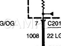 2003 Mercury Sable  3.0 V6 GAS Wiring Diagram