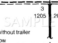 2003 Ford Windstar  3.8 V6 GAS Wiring Diagram