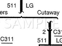 2004 Ford E-250 Econoline  5.4 V8 CNG Wiring Diagram