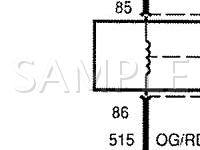 2004 Ford F-550 Super Duty Pickup  6.8 V10 GAS Wiring Diagram