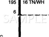 2004 Mercury Mountaineer  4.0 V6 GAS Wiring Diagram