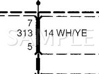 2004 Ford Mustang  3.9 V6 GAS Wiring Diagram