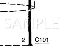 2004 Ford Taurus  3.0 V6 GAS Wiring Diagram