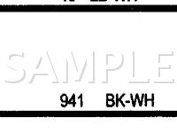 2005 Mercury Mariner  2.3 L4 GAS Wiring Diagram
