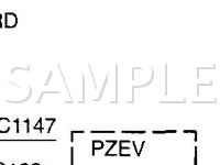 2005 Ford Focus ZXW 2.0 L4 GAS Wiring Diagram