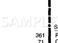 2005 Mercury Sable  3.0 V6 FLEX Wiring Diagram