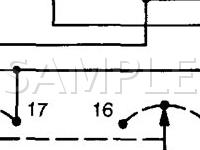 2005 Mercury Sable  3.0 V6 GAS Wiring Diagram