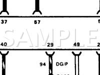 1986 Ford Bronco  5.0 V8 GAS Wiring Diagram
