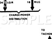 1986 Ford Bronco  5.0 V8 GAS Wiring Diagram