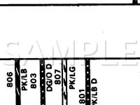 1986 Mercury Colony Park  5.0 V8 GAS Wiring Diagram