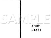 1986 Ford EXP  1.9 L4 GAS Wiring Diagram