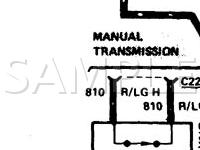 1986 Ford Escort GT 1.9 L4 GAS Wiring Diagram